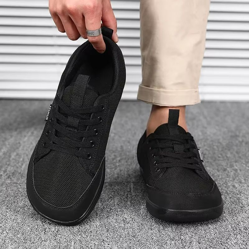StrideFlex Men's Wide Toe Barefoot Sneakers – Breathable, Lightweight & Trendy