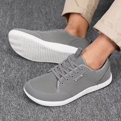 StrideFlex Mens Wide Toe Barefoot Sneakers  Breathable Lightweight  Trendy 3