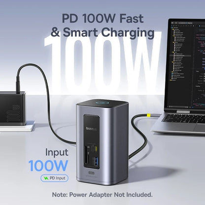 Versatile 12 In 1 USB C Docking Station With Dual 4K Display And Ethernet 4