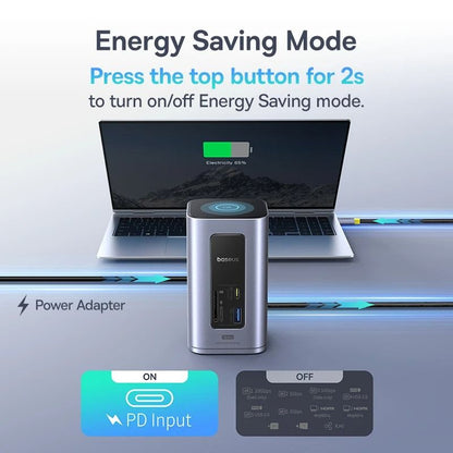 Versatile 12 In 1 USB C Docking Station With Dual 4K Display And Ethernet 5