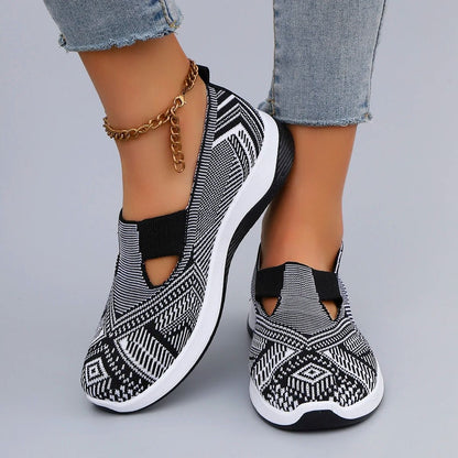 Lightweight Breathable Mesh Womens Flat Shoes For Summer 2