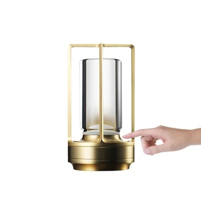 Portable Rechargeable Touch Controlled LED Table Lamp For Ambient Lighting 10