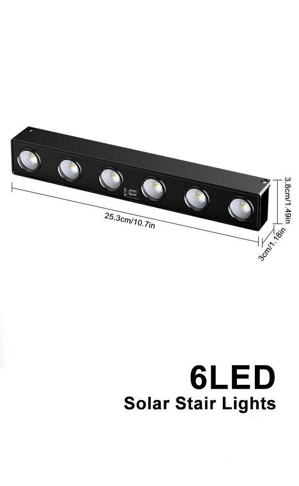 Solar Powered LED Exterior Wall Lamp For Outdoor Ambient Lighting 7