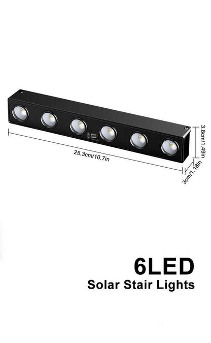 Solar Powered LED Exterior Wall Lamp For Outdoor Ambient Lighting 7