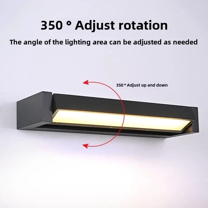 Weatherproof LED Outdoor Wall Lamp for Porch and Patio Lighting