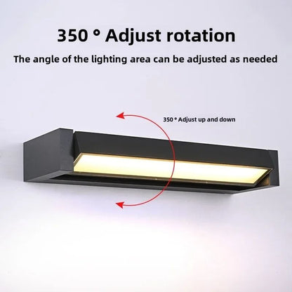 Weatherproof LED Outdoor Wall Lamp for Porch and Patio Lighting