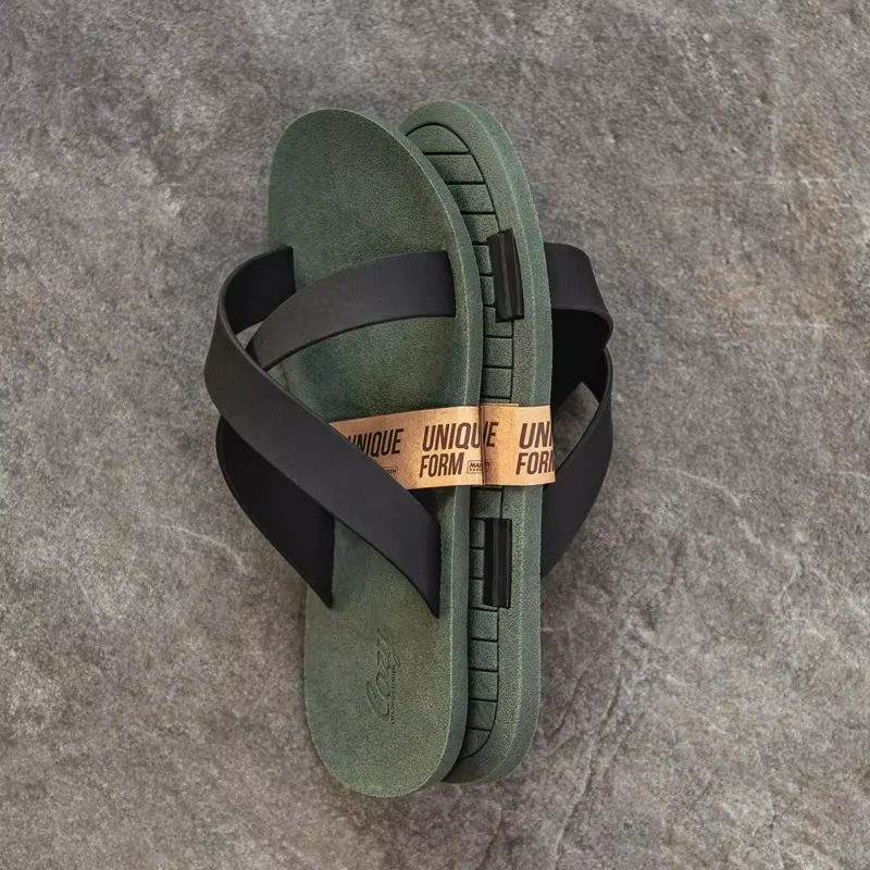 Shoreline Mens NonSlip Beach Sandals  Comfortable Summer Flip Flops For Outdoor  Casual Wear 6
