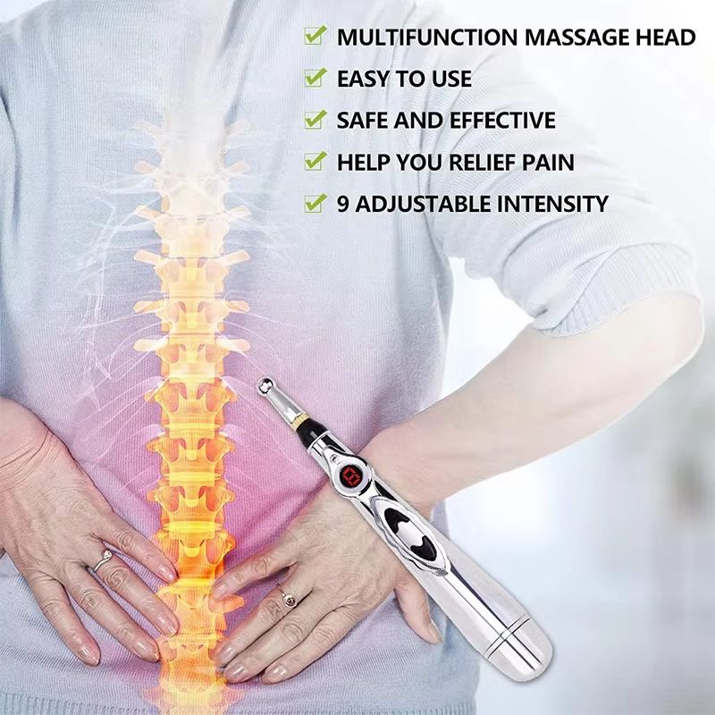 Electronic Acupuncture Pen  Meridian Energy Massage Device For Pain Relief  Physical Therapy 2