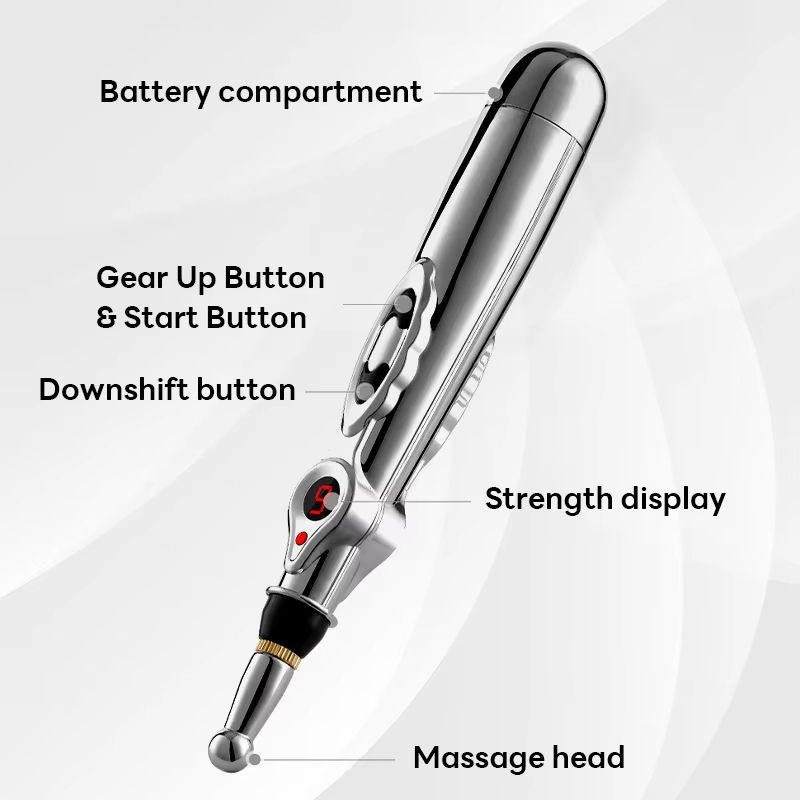 Electronic Acupuncture Pen  Meridian Energy Massage Device For Pain Relief  Physical Therapy 4
