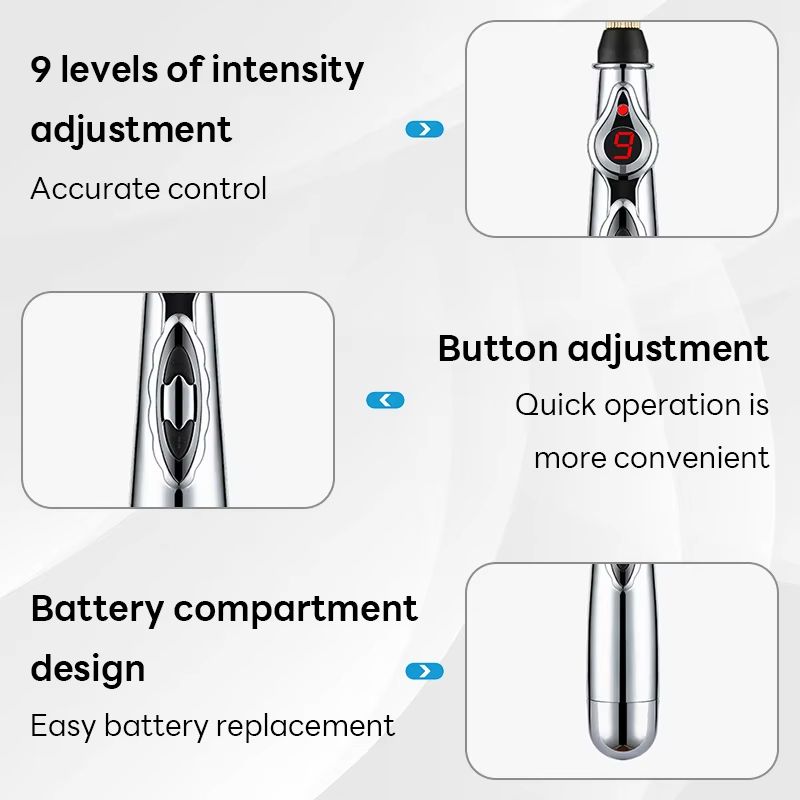 Electronic Acupuncture Pen  Meridian Energy Massage Device For Pain Relief  Physical Therapy 5