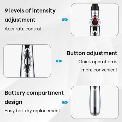 Electronic Acupuncture Pen  Meridian Energy Massage Device For Pain Relief  Physical Therapy 5