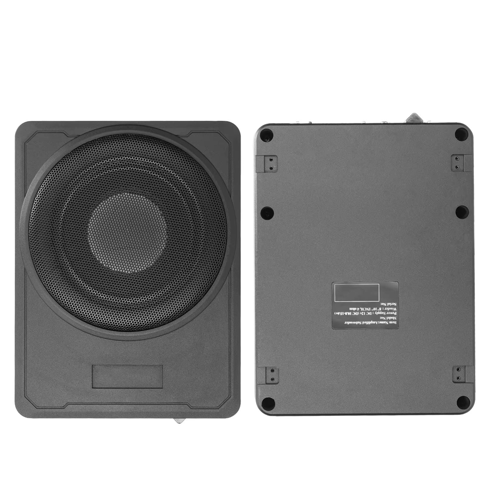 800W Slim Car Subwoofer With BuiltIn Amplifier  Underseat Bass Box Speaker For Cars Trucks  Boats 3