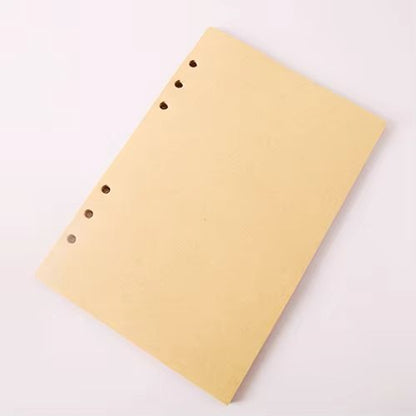 Vintage Leather Spiral Notebook Journal  Retro Traveler Diary With Refillable Pages 12