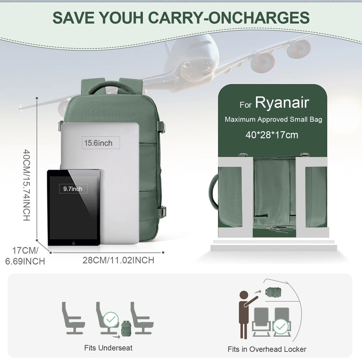 Ryanair Backpack Cabin Bag Travel Backpack For Men  Women Hand Luggage Laptop Backpack Mochila Para 6