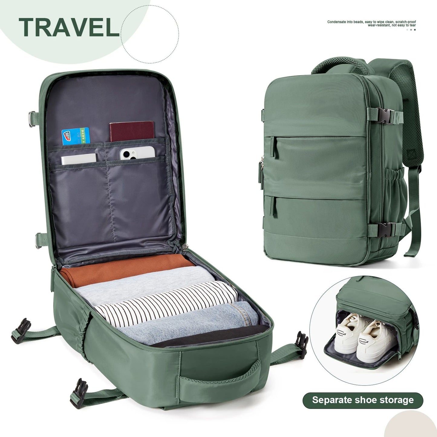 Ryanair Backpack Cabin Bag Travel Backpack For Men  Women Hand Luggage Laptop Backpack Mochila Para 8