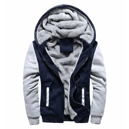 Winter Camo Jacket For Men Thick FleeceLined Hooded Coat Long Sleeve Casual Streetwear Jacket For C 3