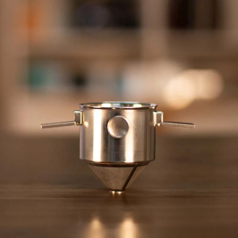 Portable Stainless Steel Hanging Ear Coffee Filter Cup Hand Flush Reusable FilterFree Funnel Coffee 1