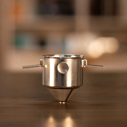 Portable Stainless Steel Hanging Ear Coffee Filter Cup Hand Flush Reusable FilterFree Funnel Coffee 1