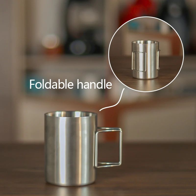 Portable Stainless Steel Hanging Ear Coffee Filter Cup Hand Flush Reusable FilterFree Funnel Coffee 3