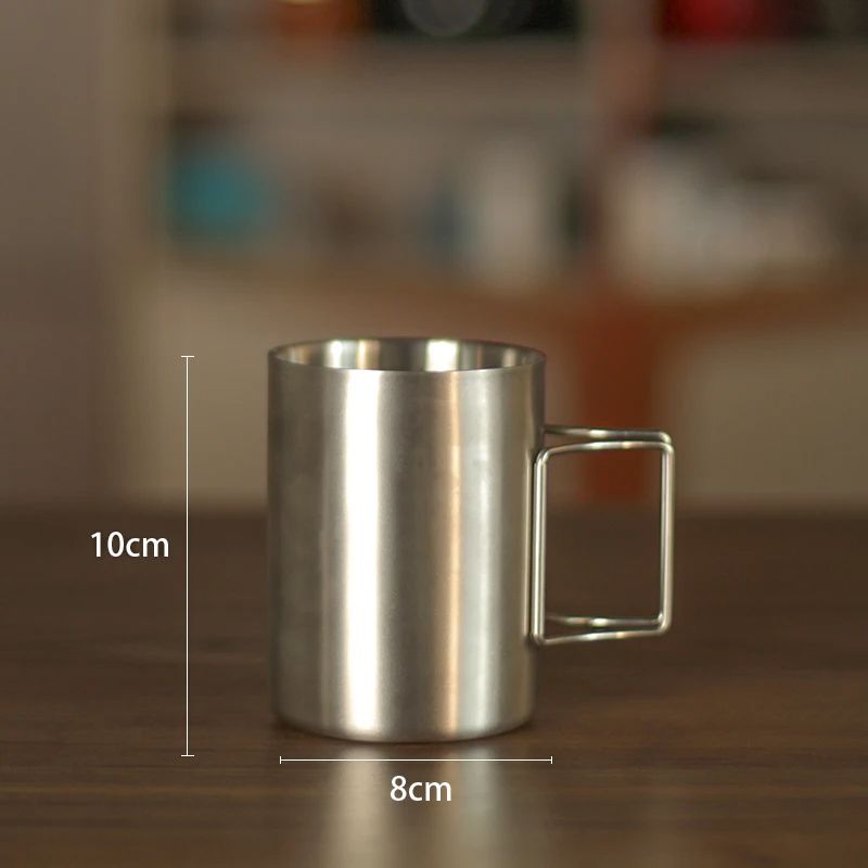 Portable Stainless Steel Hanging Ear Coffee Filter Cup Hand Flush Reusable FilterFree Funnel Coffee 6