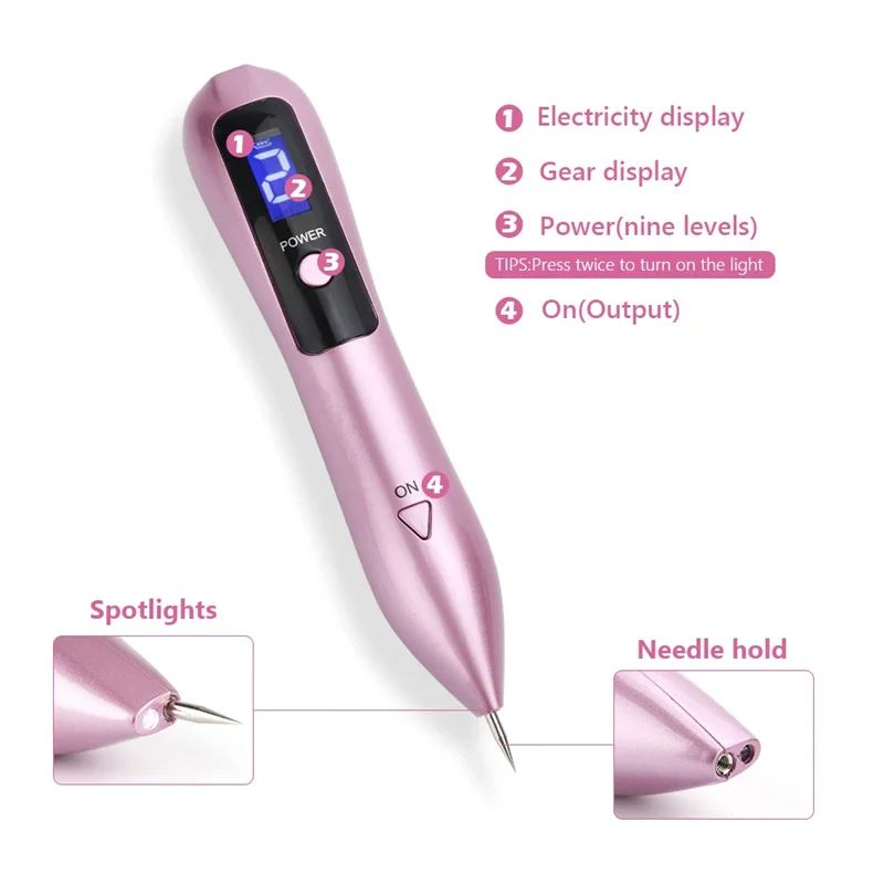 Beauty Laser Plasma Pen Freckle Remove Pen Wart Remover Tattoo Remover Skin Tag Removal  Spot Beaut