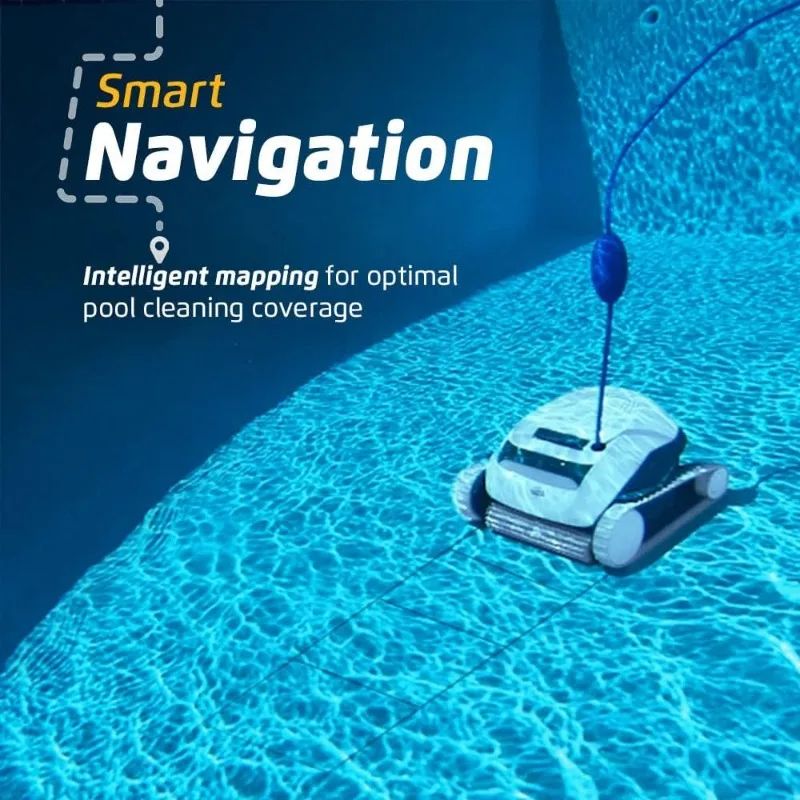 Dolphin E10 Automatic Robotic Pool Vacuum Cleaner Smart Navigation Active Scrubber Brush Top Load F 2