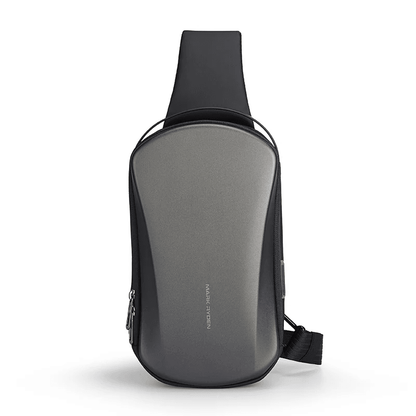 Waterproof Crossbody Bag With USB Port MarkRyden Ratio Arc Mini HardShell Daily Shoulder Bag 10