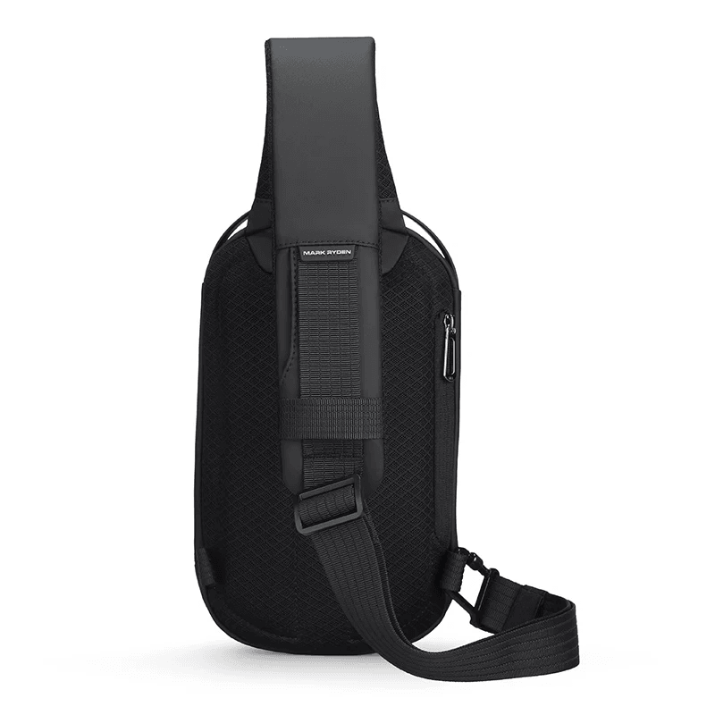 Waterproof Crossbody Bag With USB Port MarkRyden Ratio Arc Mini HardShell Daily Shoulder Bag 3