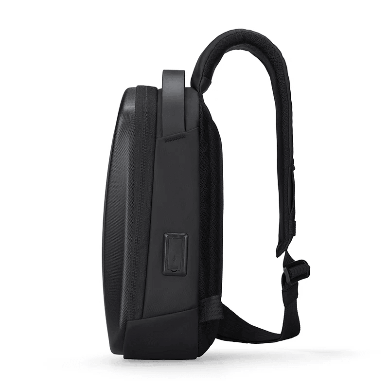 Waterproof Crossbody Bag With USB Port MarkRyden Ratio Arc Mini HardShell Daily Shoulder Bag 2