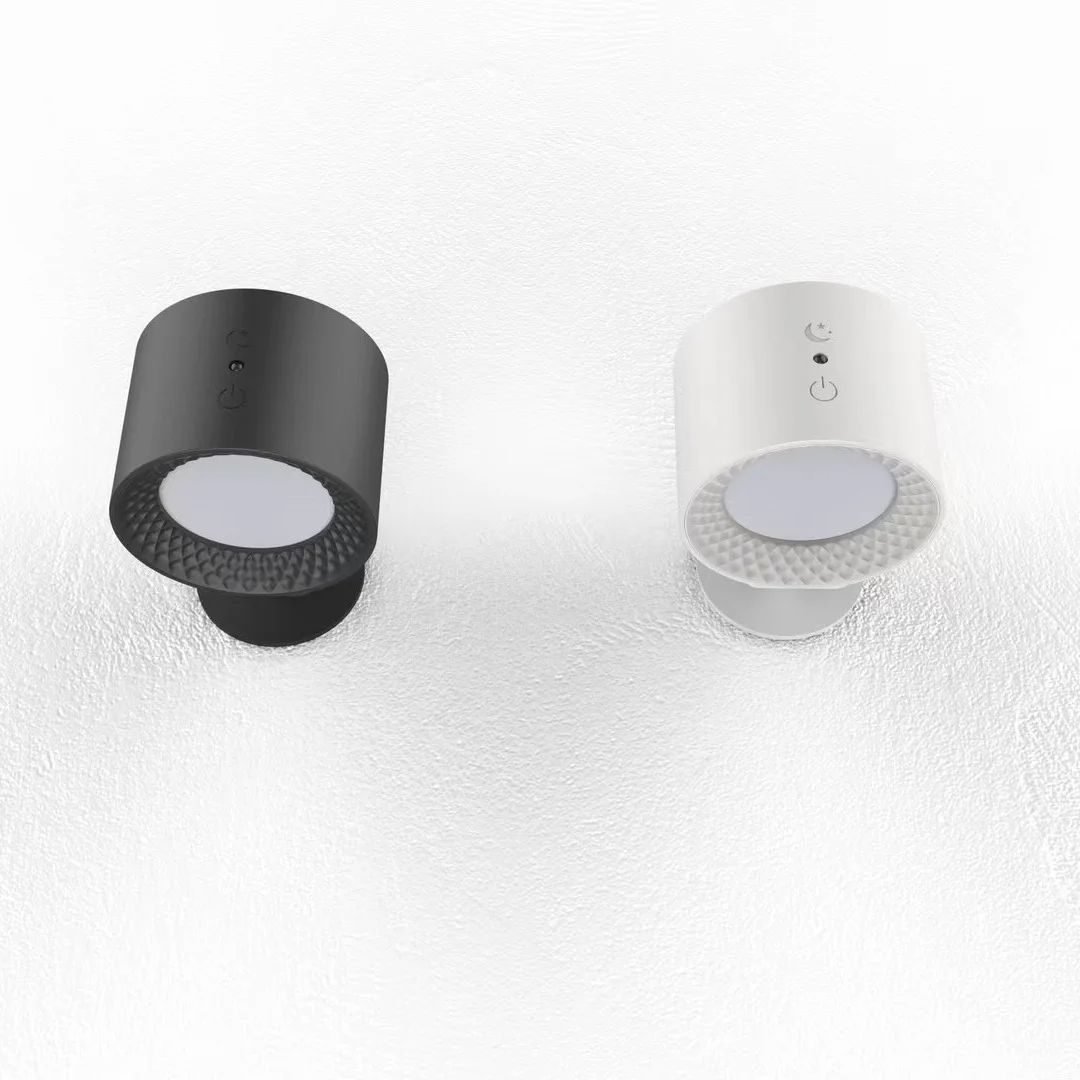 Luxurious 360 Rotating Dual Head LED Wall Light Indoor Bedroom Bedside Reading Light With Decorativ 8