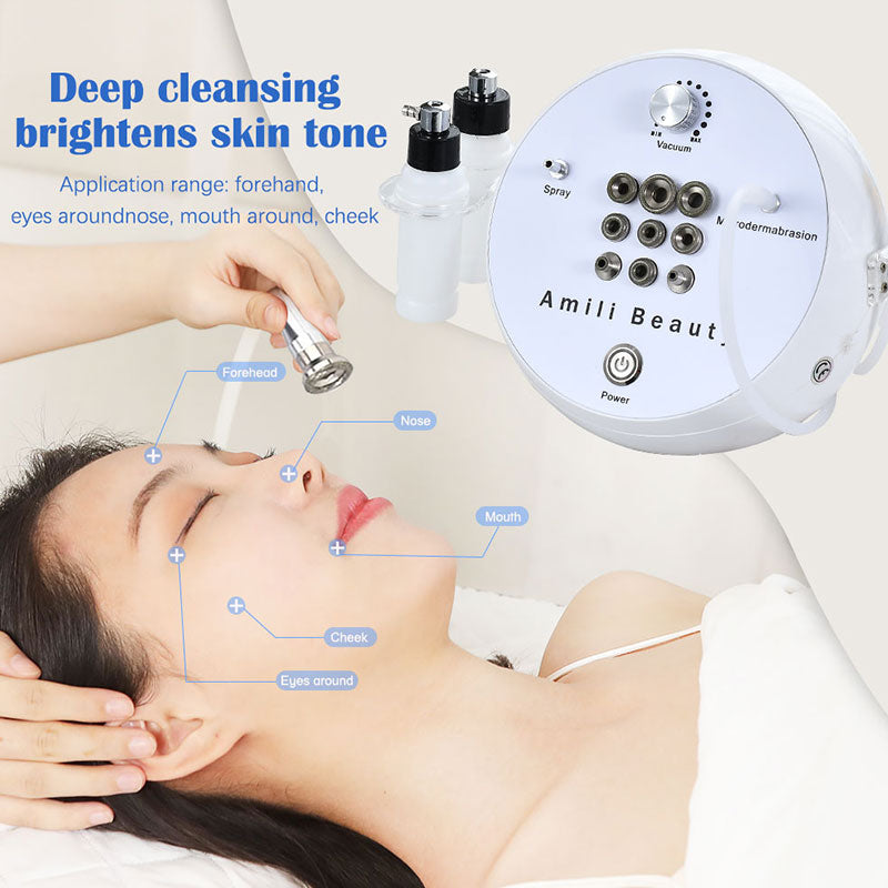 Dermabrasion Machine for Home Use, Diamond Microdermabrasion Device for Professional-Level Skin Resurfacing & Care
