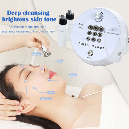 Dermabrasion Machine for Home Use, Diamond Microdermabrasion Device for Professional-Level Skin Resurfacing & Care