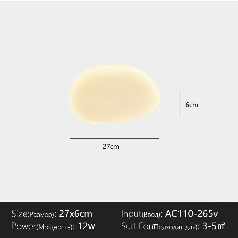 Nordic Minimalist Post-Modern LED Ceiling Light, Dimmable Master Bedroom, Living Room, Study Corridor Lighting Fixture