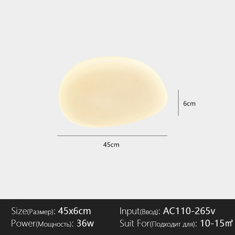 Nordic Minimalist Post-Modern LED Ceiling Light, Dimmable Master Bedroom, Living Room, Study Corridor Lighting Fixture