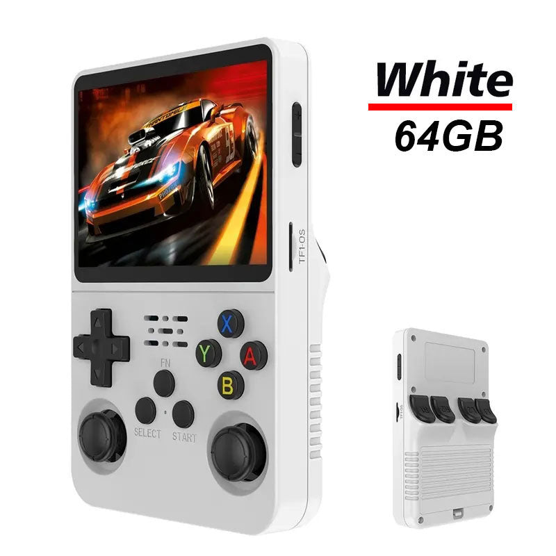 R36S Retro Game Console 35Inch IPS Display 128GB Builtin Games ArkOS System  PocketSized Portable V 7