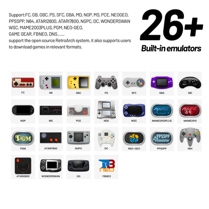 Trimui Smart Pro Handheld Game Console 4 96 IPS Screen Linux System RGB Lighting Retro Video Game P 3