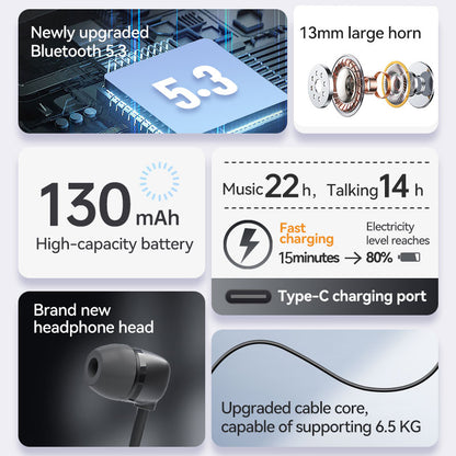 Fineblue F920 Portable Wireless Earbuds Retractable Bluetooth Headset With Vibration Alerts For Cal 2