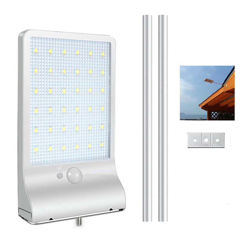Outdoor LED Solar Light Solar Lamp with PIR Motion Sensor Wall Light Waterproof, Sunlight Powered Garden Street Lamp