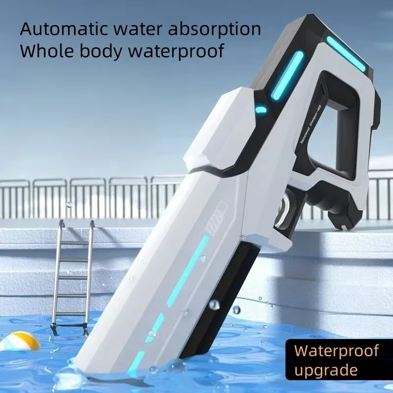 Automatic Water Absorbing Electric Water Gun Fun Outdoor Toy For Boys Adults  Pool Games 7