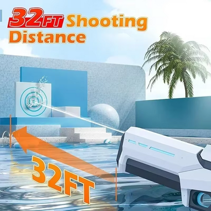 Automatic Water Absorbing Electric Water Gun Fun Outdoor Toy For Boys Adults  Pool Games 4