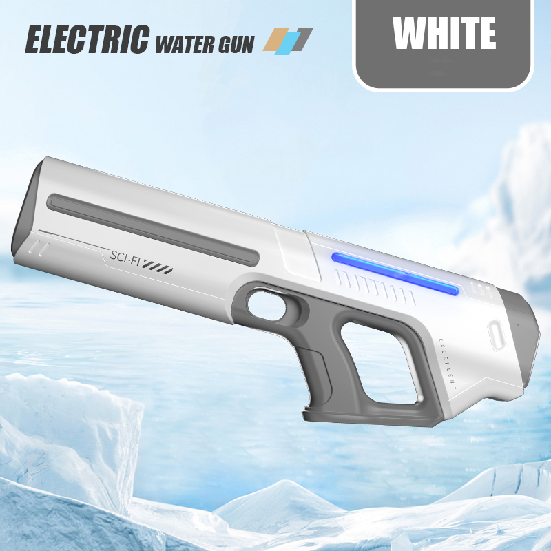 Automatic Water Absorbing Electric Water Gun Fun Outdoor Toy For Boys Adults  Pool Games 1