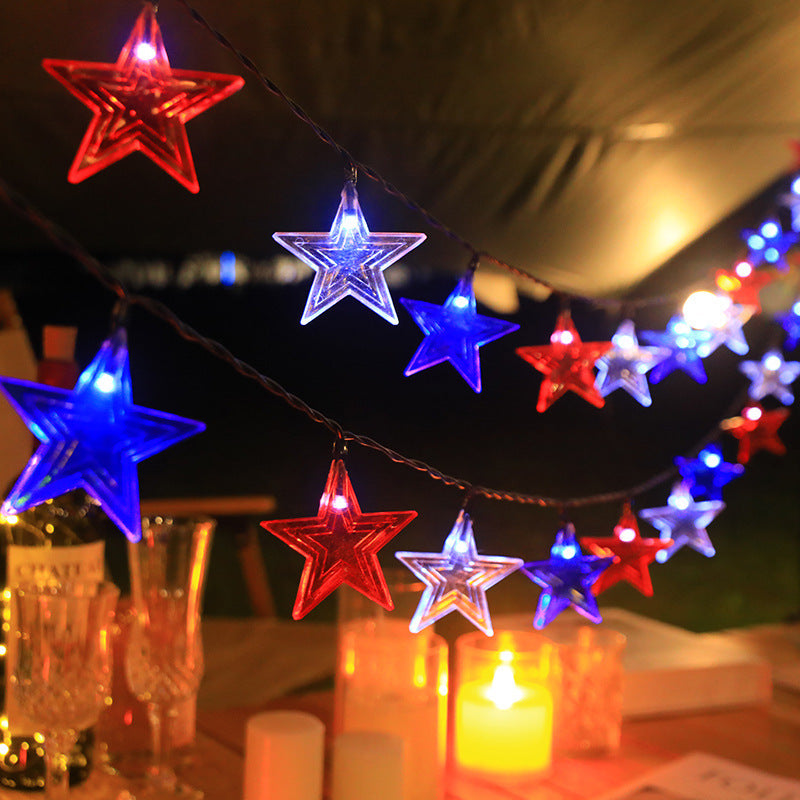 Outdoor Fairy Lights Solar Powered Stars String Light, Waterproof 8 Modes for Patio, Yard, Party, Christmas Decorations
