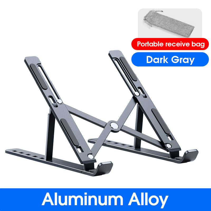 YYLM N8 Aluminum Laptop Stand For MacBook Adjustable Portable Foldable Cooling Notebook Holder 8