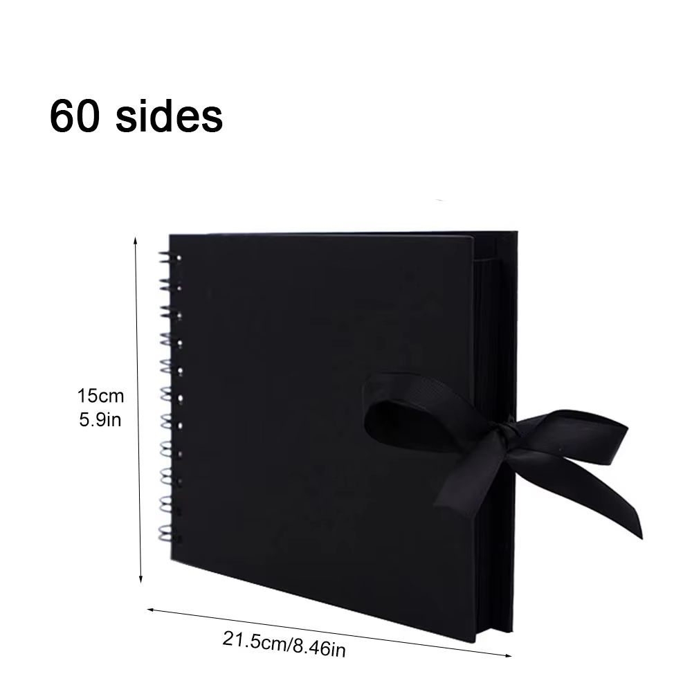 DIY Kraft Scrapbook Album  ZK20 80Page Memory Book For Wedding Anniversary  Creative Photo Gifts 7