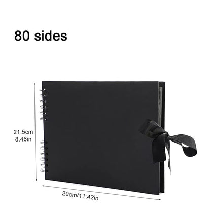 DIY Kraft Scrapbook Album  ZK20 80Page Memory Book For Wedding Anniversary  Creative Photo Gifts 13