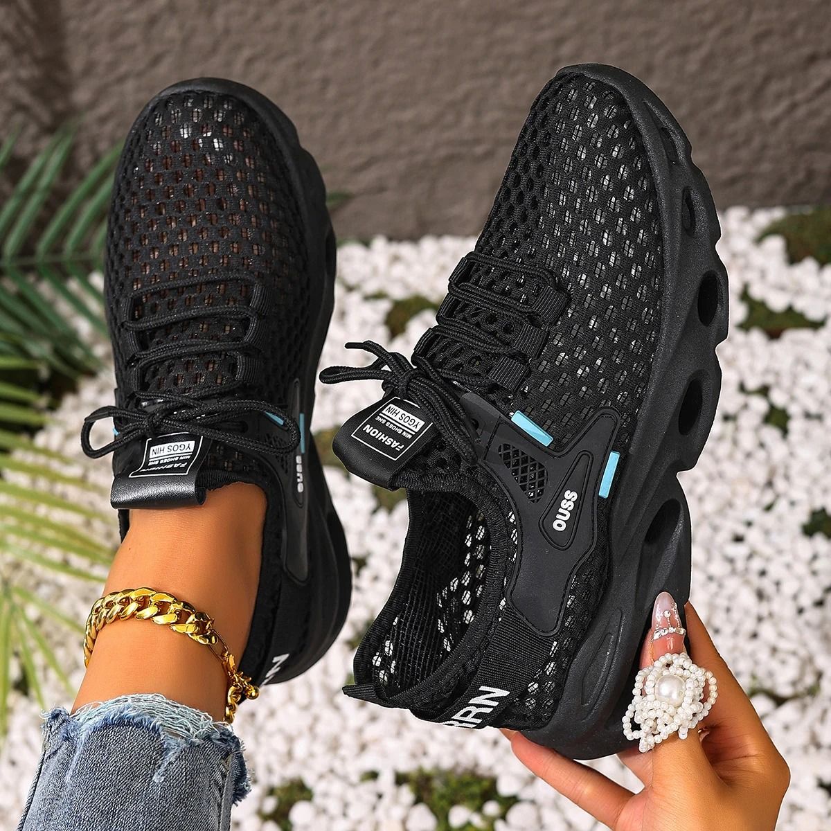 Women Summer Soft Sole Breathable Casual Shoes 14