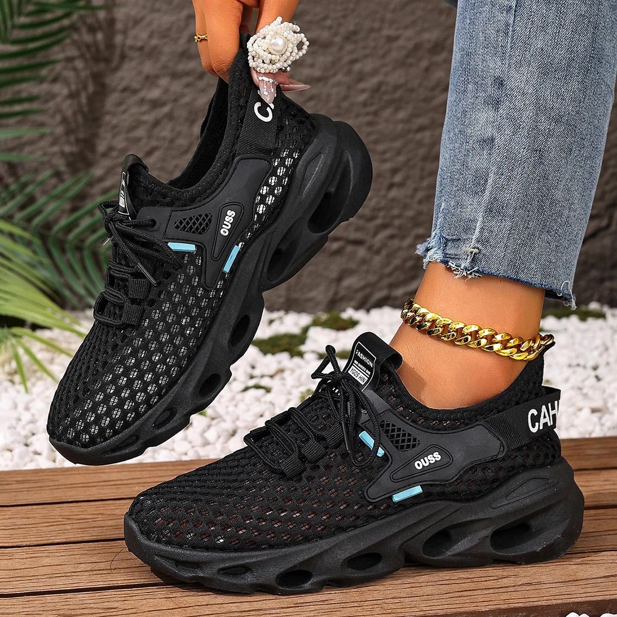Women Summer Soft Sole Breathable Casual Shoes 6