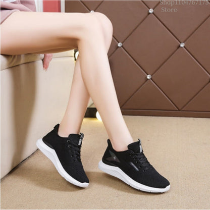 Breathable Anti-Slip Womens Sneakers, Spring & Autumn Multi-Function Soft Sole Comfortable Casual Running Shoes
