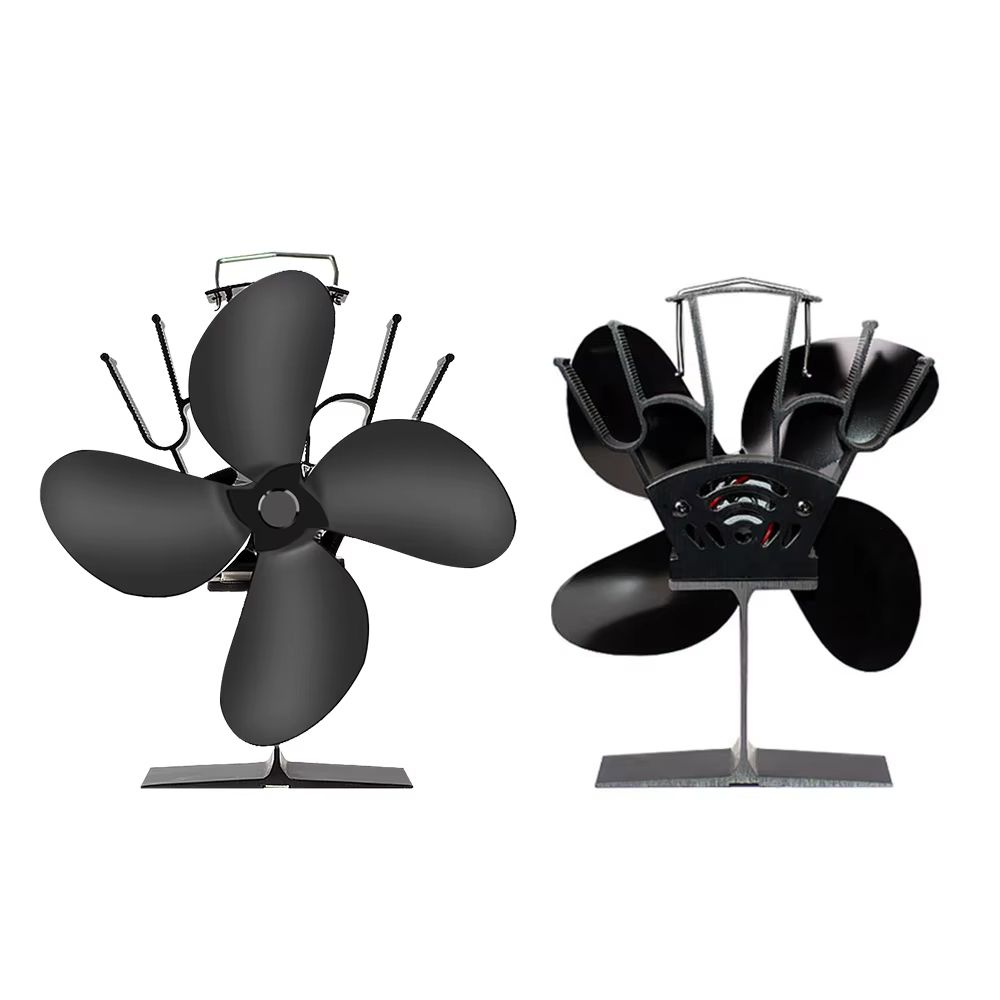 4Blade Heat Powered Stove Fan  EcoFriendly Quiet Fireplace Fan For Efficient Wood Burner Heat Distr 5
