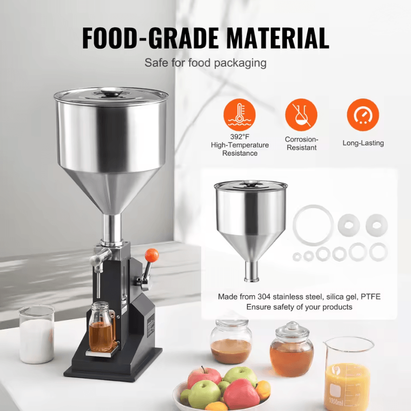 Precision Pour 5 100ml Manual Liquid Filling Machine 1